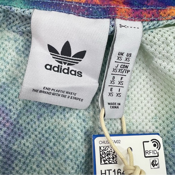 ADIDAS Originals Allover Print Mesh Basketball Shorts Mens SMALL Tye Dye - Picture 16 of 16